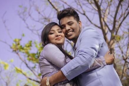 Karthik & Priya - bride and groom in madurai